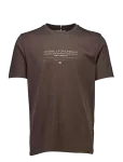Bison - O-Neck Print Tee - L&uuml;hikeste varrukatega - M