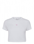 Maison Kitsune - Baby Fox Patch Baby Tee-Shirt - L&uuml;hikeste varrukatega - M