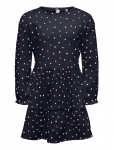 Kids Only - Kmgruby Life Ls Aop Dress Vd Jrs - Pikkade varrukatega beebikleidid - 116