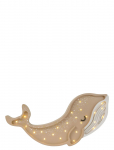 Little Lights - Little Lights Whale Lamp | Cinnamon Brown - Laualambid - 40X5.5X15.5CM
