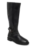 Tommy Hilfiger - Th Buckle Leather Knee Boot - P&otilde;lveni saapad - 39