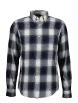 Gant - Reg Windblown Flannel Check Shirt - Flanellist s&auml;rgid - XXL