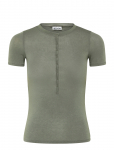 Weekday - Henley Short-Sleeved Top - L&uuml;hikeste varrukatega - M