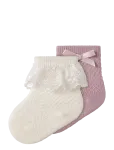 Name It - Nbfwakma Wo/Bl Structure 2P Sock - Beebisokid - 74-80