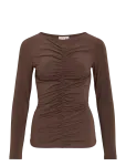 Vila - Vilysera Boatneck L/S Top/Spi - Pikkade varrukatega - M
