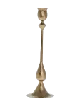 Lene Bjerre - Ingrid Candlestick 7X7X27 Cm. L. Gold - K&uuml;&uuml;nlajalad - 7X 27X 7CM