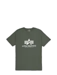Alpha Industries - Basic T-Shirt Bl - L&uuml;hikeste varrukatega - S