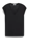 Coster Copenhagen - Cc Heart Basic V-Neck T-Shirt - L&uuml;hikeste varrukatega - XS