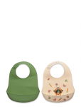 CeLaVi - Silicon Bib (2-Pack) - Varrukateta pudip&otilde;lled - ONE SIZE