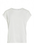 Vila - Viellette S/S Satin Top - Noos - L&uuml;hikeste varrukatega - 42