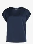 Vila - Viellette S/S Satin Top - Noos - L&uuml;hikeste varrukatega - 40