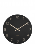 KARLSSON - Wall Clock Charm Engraved Numbers Small Black - Seinakellad - &Oslash;30CM