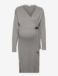 Mamalicious - Mlmia Tess L/S Knit Uk Dress 2F A. - P&otilde;lveni ja midi - S