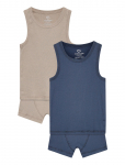 Copenhagen Colors - Rib Jersey 2Pack Tank-Top & Boxershorts - Aluspesukomplektid - 116