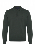 Fred Perry - Classic Knitted Shirt Ls - Pikkade varrukatega - XL