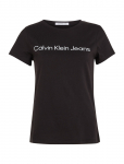Calvin Klein Jeans - Core Instit Logo Slim Fit Tee - L&uuml;hikeste varrukatega - L