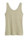 Gant - Slim Ribbed Tank Top - Varrukateta - XS