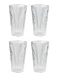 Stelton - Pilastro Drinking Glass 0.35 L. 4 Pcs Clear - Joogiklaasid - 35 CL
