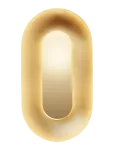 Nuura - Sasi Small, Brass - Seinalambid - 29X15.5CM