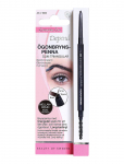 Depend Cosmetic - &Ouml;gonbrynspenna  Slim Triang. Mellanbrun - Eyebrow Pencil - ONE SIZE