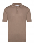 Davida Cashmere - Man Fine Knit Pique - L&uuml;hikeste varrukatega kootud polos&auml;rgid - XL