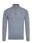 Morris - Merino John Zip - Poolpika lukuga džemprid - XXL