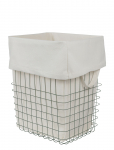 Mette Ditmer - Store-It Basket With Canvas Bag - Pesukorvid - W32X L40X H50CM