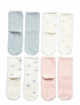 Lindex - Socks 4 P W Pattern - Sokid - 13/15