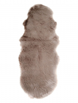 House Nordic - Irma - Lambskin Artificial, Mushroom, 60X180 Cm - Muud vaibad - 6.5X60X180CM
