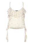 Gina Tricot - Frill Singlet - Varrukateta - XL
