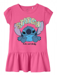 Name It - Nmffoda Stitch Ss Dress Wdi - L&uuml;hikeste varrukatega vabaajakleidid - 92