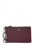 Lauren Ralph Lauren - Crosshatch Leather Zip Card Case - Kaarditaskud - ONE SIZE