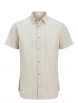 Jack & Jones - Jjjoshua Oxford Stripe Shirt S/S - L&uuml;hikeste varrukatega s&auml;rgid - L