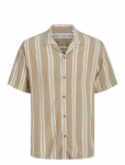 Jack & Jones - Jjejeff Stripe Resort Shirt Ss Sn - L&uuml;hikeste varrukatega s&auml;rgid - S