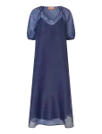 STINE GOYA - 1608 Organza, Puff Sleeve Long Dres - P&otilde;lveni ja midi - XL