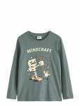 Lindex - Minecraft Top - Pikkade varrukatega T-s&auml;rgid - 104
