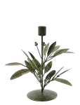 House Doctor - Candle Stand, Hdleaves, Antique Gre - Teek&uuml;&uuml;nlajalad - 21X16X20CM
