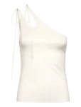 Monki - Asymmetric Tie Jersey Tank Top - Varrukateta - XL