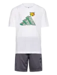 Adidas Sportswear - Lk Mc Tr Sset - Komplektid l&uuml;hikeste varrukatega T-s&auml;rgiga - 98