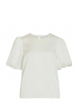 Vila - Viellette 2/4 Satin Puff Top - Noos - L&uuml;hikeste varrukatega - 44