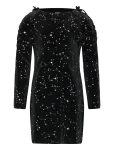 Lindex - Dress Long Sleeve Velvet - Pikkade varrukatega vabaajakleidid - 170