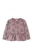 Name It - Nmfolukria Ls Sweat Cardigan Bru - Dressipluusid - 92