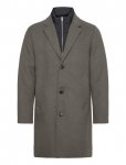 Lindbergh - Detachable Collar Lapel Coat - Villased mantlid - S
