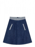 Mads N&oslash;rgaard - Luke Denim Stelly Skirt Block - Teksaseelikud - 34