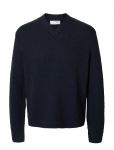 Selected - Slhangus Ls Knit Relaxed V-Neck - V-kaelusega - XL