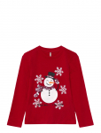 Kids Only - Kogxmas Lifeyrsa Christmas L/S Top Jrs - Pikkade varrukatega T-s&auml;rgid - 158-164