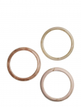 Pieces - Pcmadja Bracelet 3-Pack Pp - K&auml;ev&otilde;rud - ONE SIZE