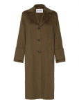 Malina - Elelia Cuff Detailed Wool Cashmere Silk Coat - Villased mantlid - 38
