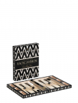 PRINTWORKS - Lacquered Backgammon, Black - M&auml;ngud - ONE SIZE