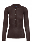Polo Ralph Lauren - Ribbed Cotton Henley Shirt - Pikkade varrukatega - XS